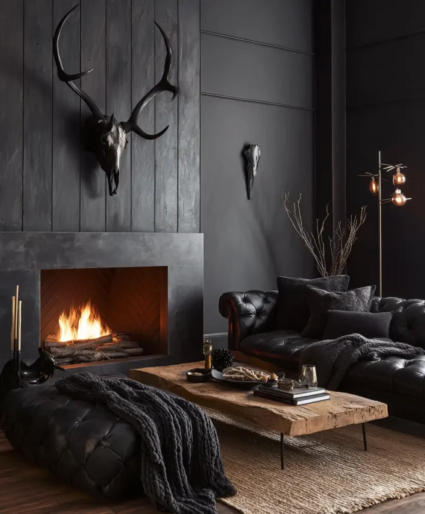 Cozy Textures in Dark Tones