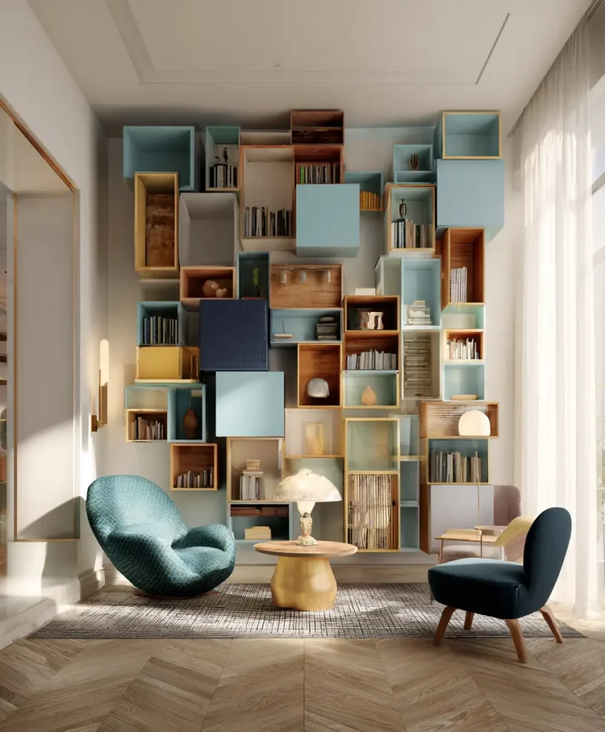 Creative Open Shelving