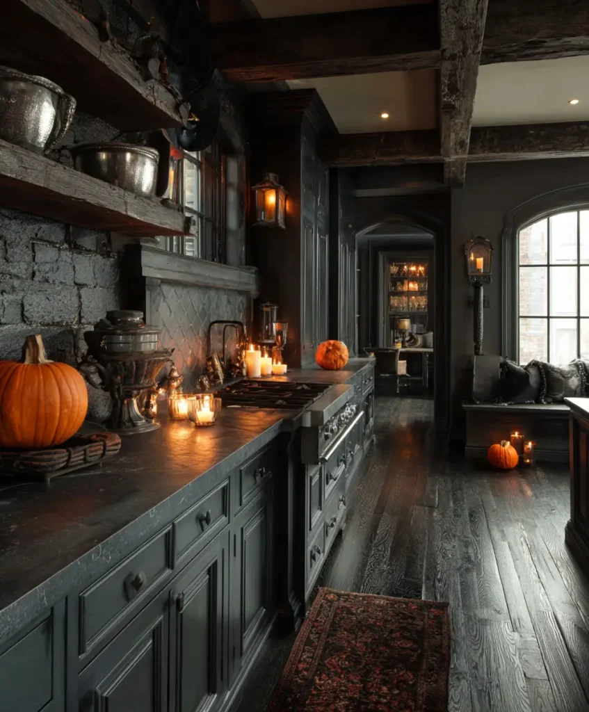 Dark Metallic Accents