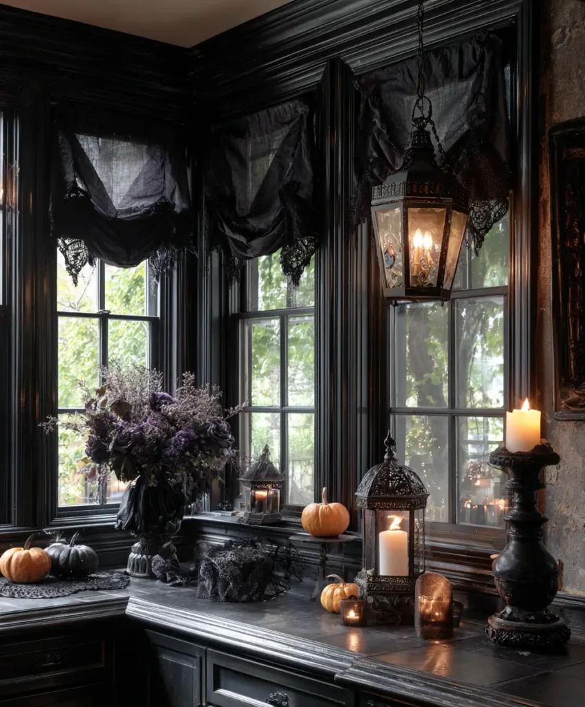 Dark Window Treatments