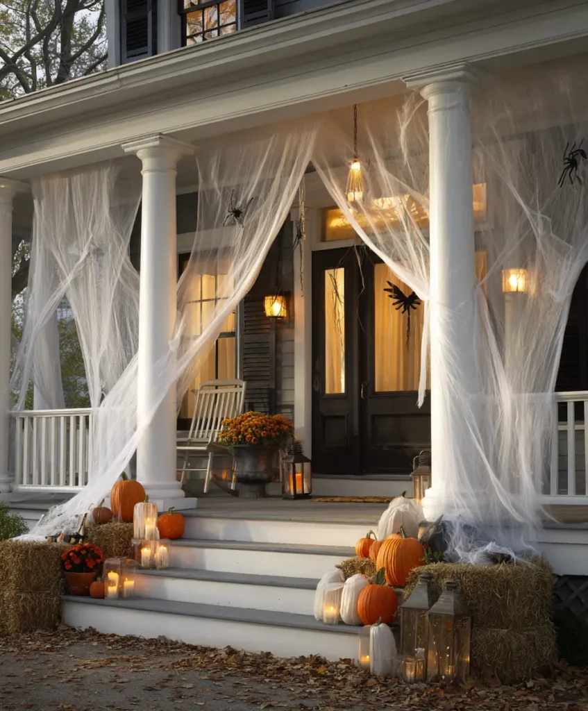 Elegant Cobweb Drapes