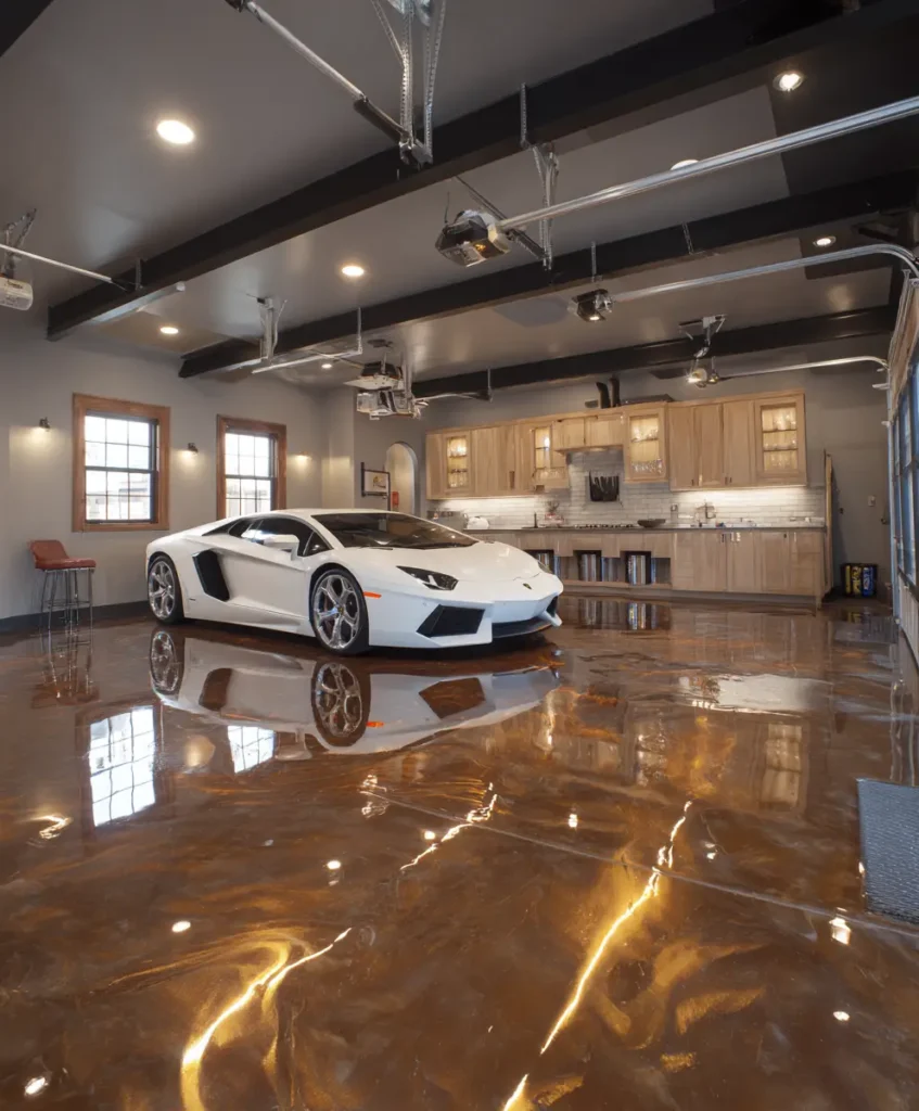 Epoxy Flooring with Personality