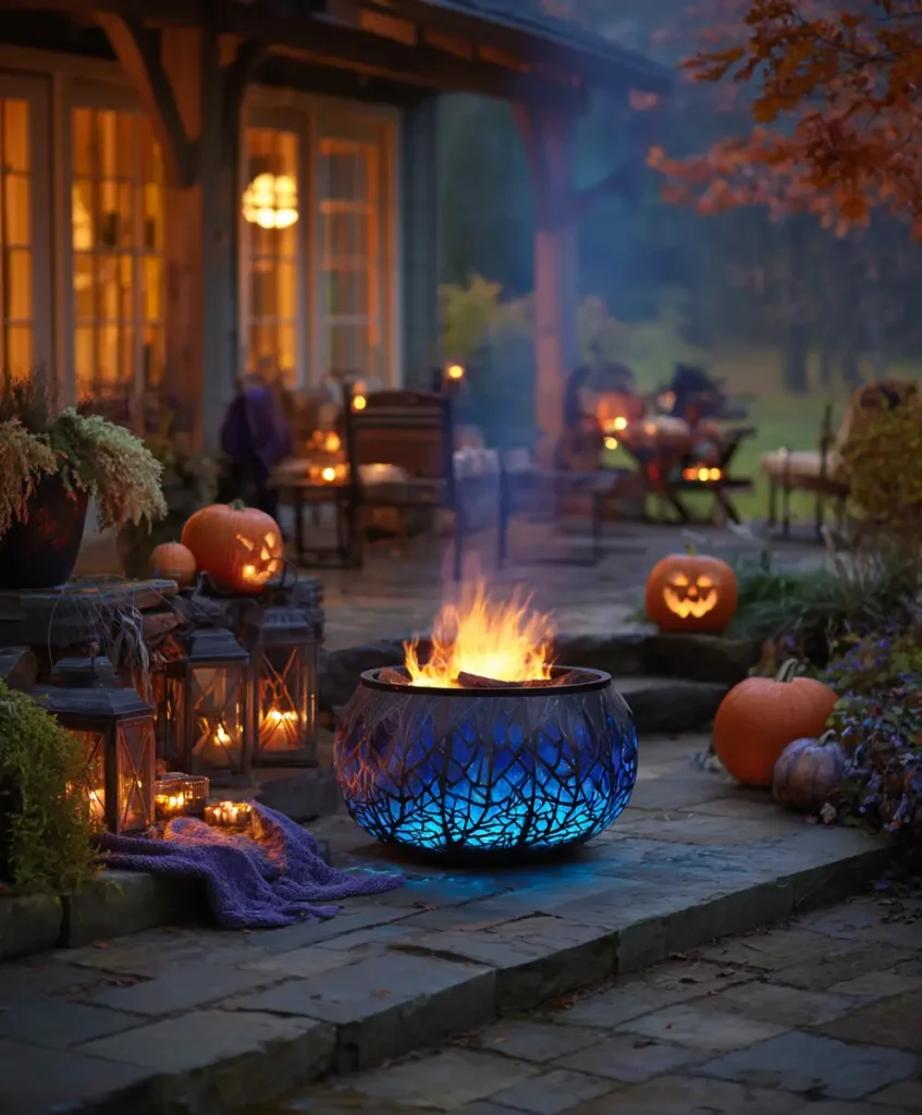 Fire Pit Glow