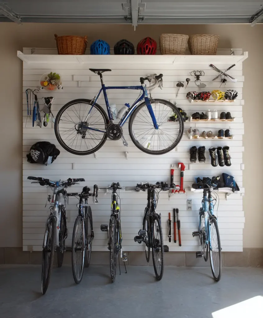Folding Chairs Wall Rack