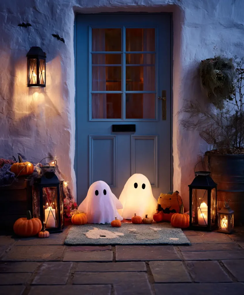 Ghost Motifs with Glow-in-the-Dark Accents