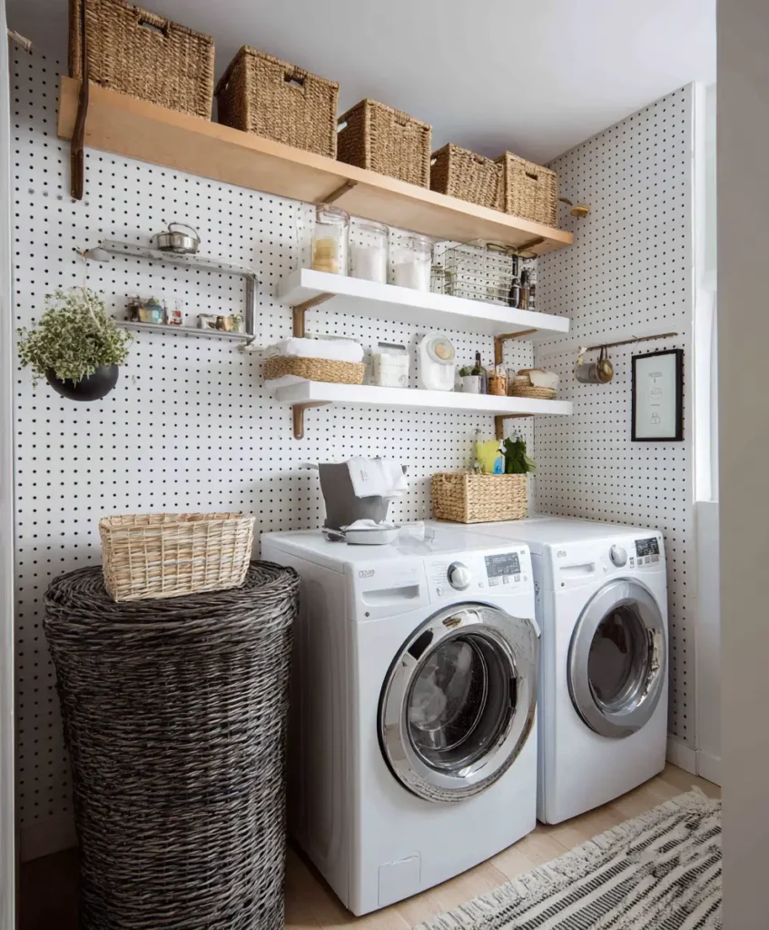Hang a Pegboard Organizer
