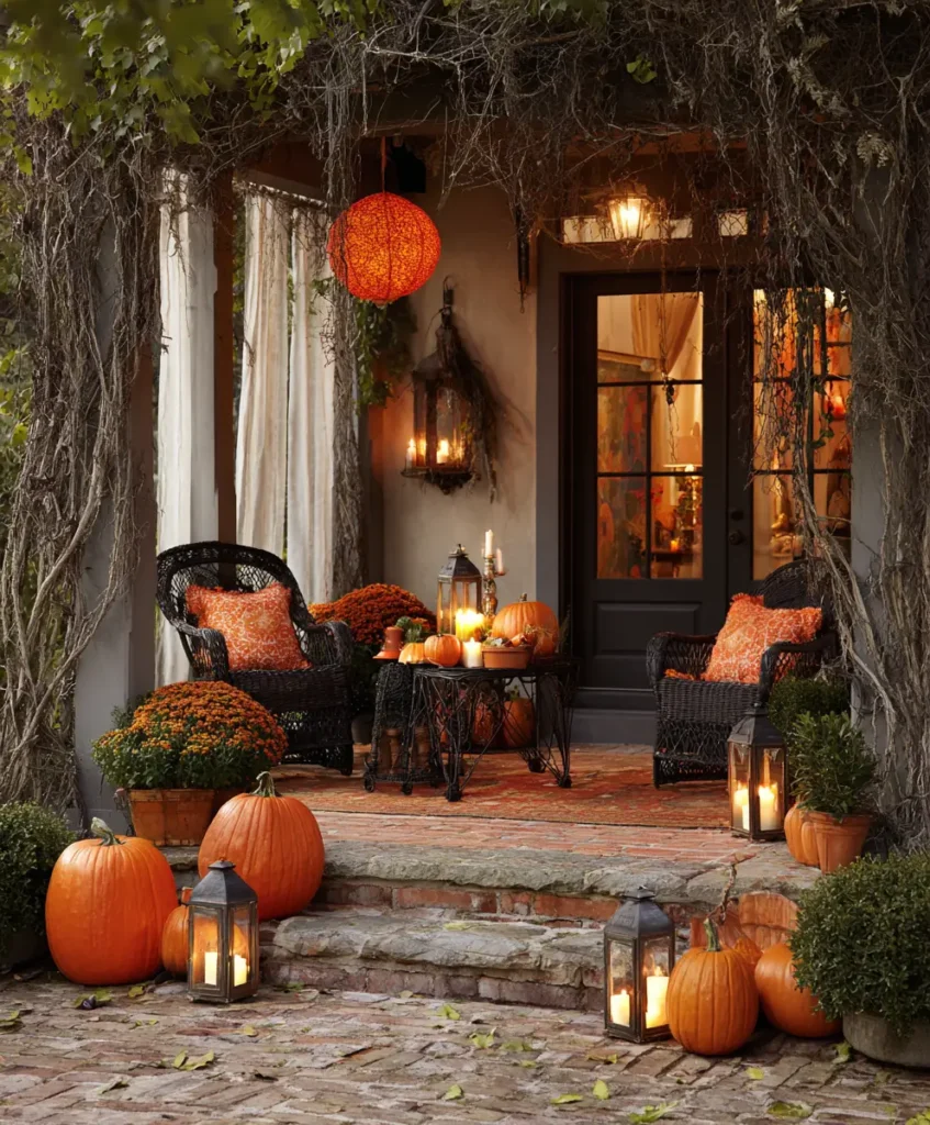 Harvest-Halloween Hybrid Porch