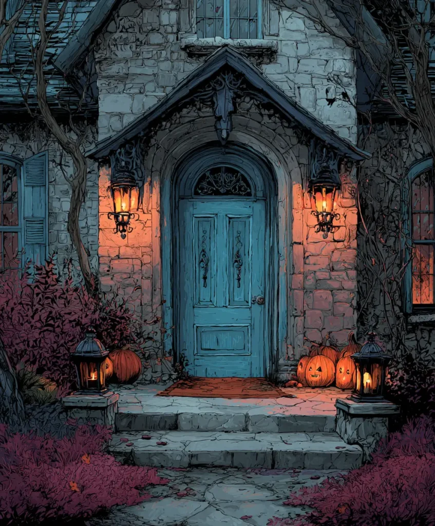 Haunted House Illustrations