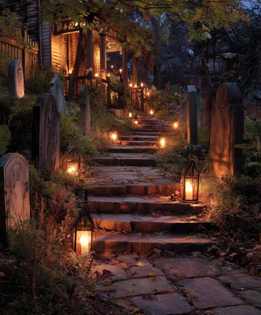 Haunted Pathway Lights