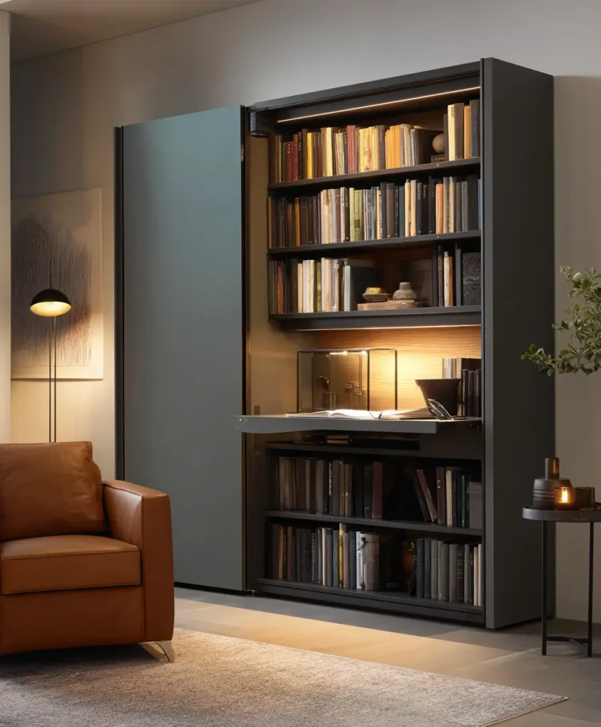 Hide Clutter with Closed Storage