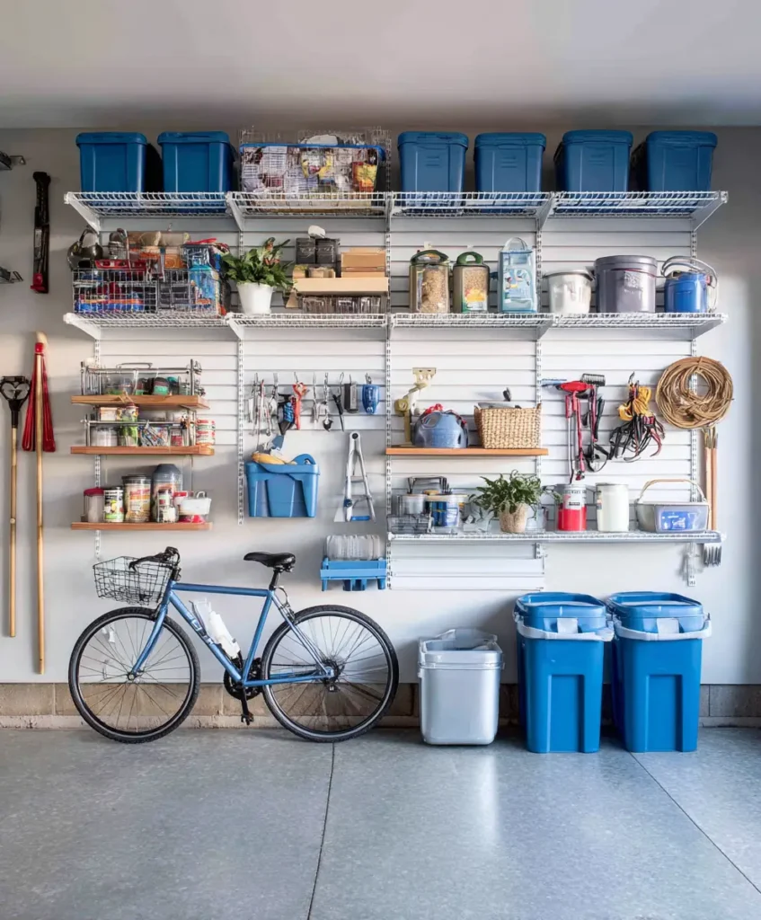 Install Wall-Mounted Shelving