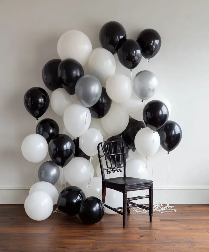 Monochrome Balloons
