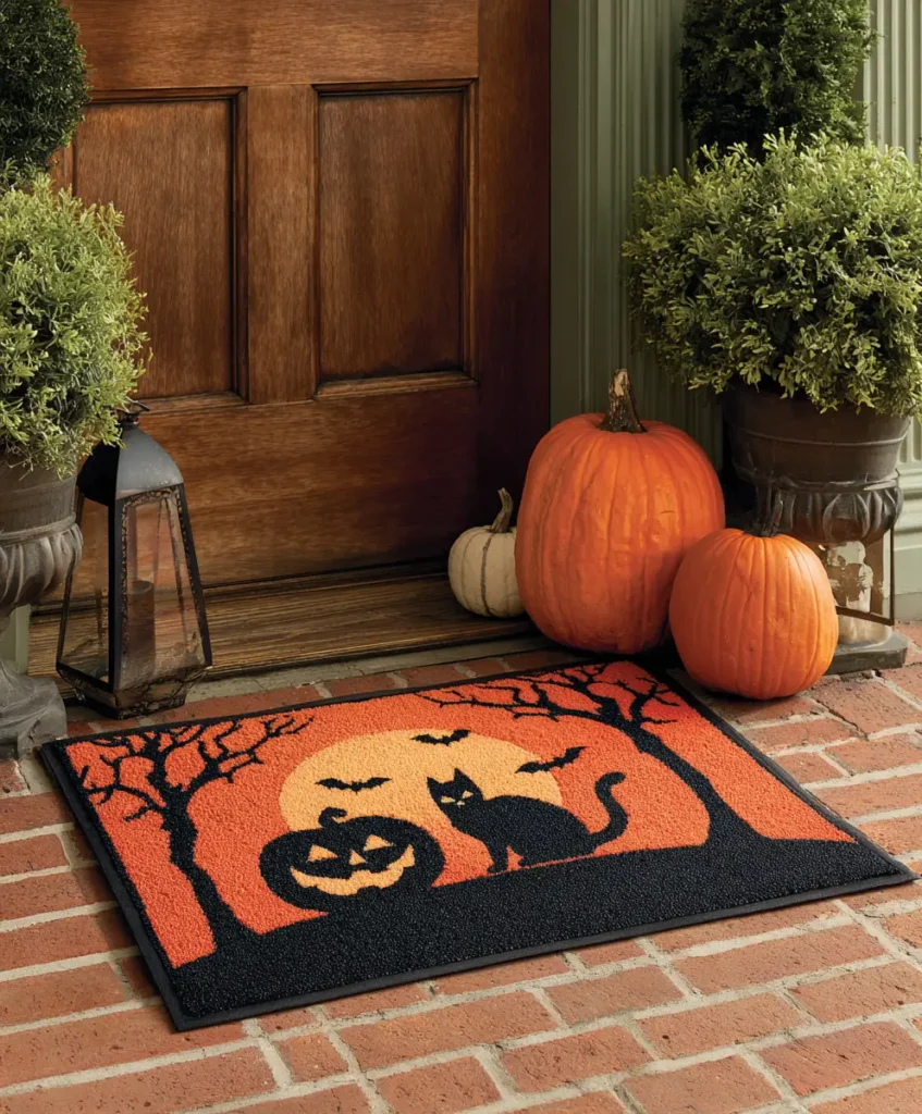 Personalized Halloween Mats (Yes, They're Chic Now)