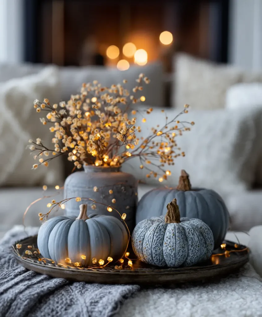 Pumpkin Centerpieces with a Twist