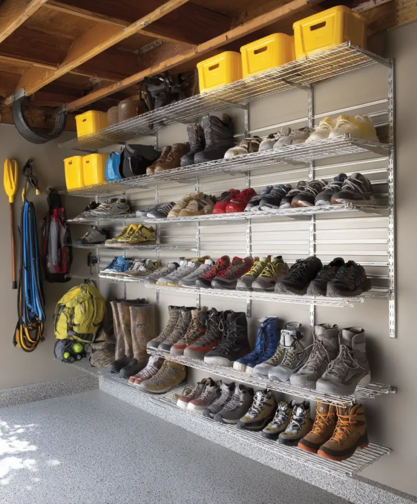 Shoe Rack for Outdoor Gear