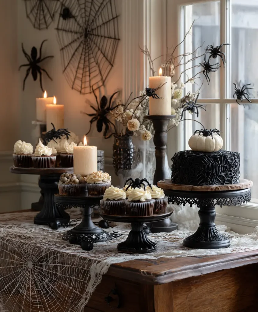 Spiderweb Cake Stand