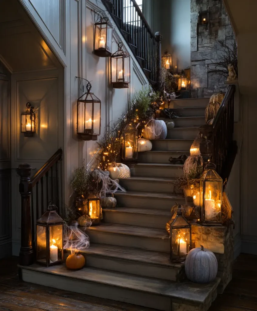 Staircase Garland Glow
