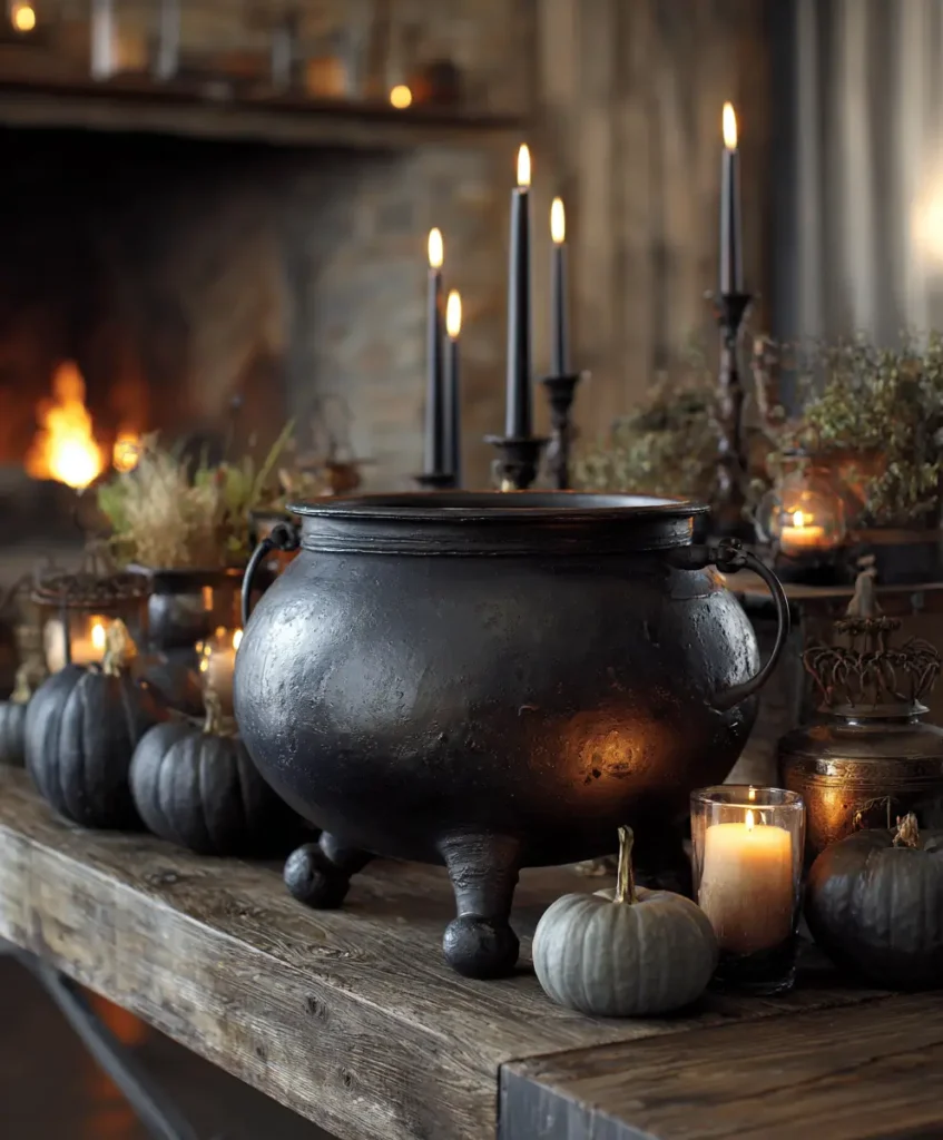 Statement Cauldron Display