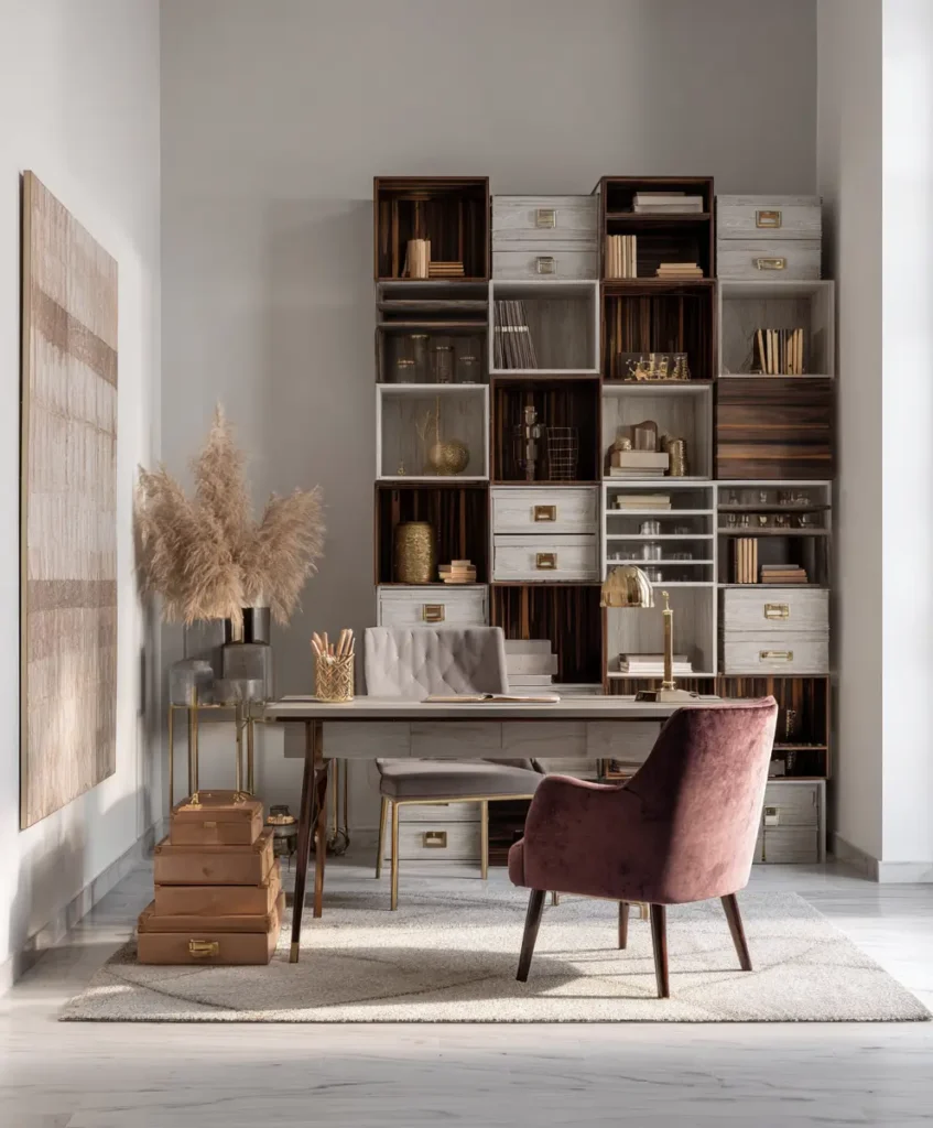 Style with Decorative Storage Boxes