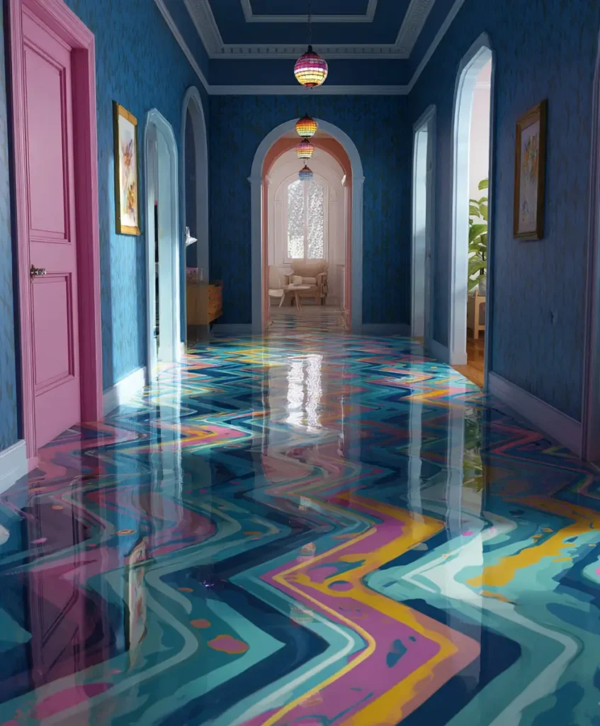 Unexpected Floor Paints