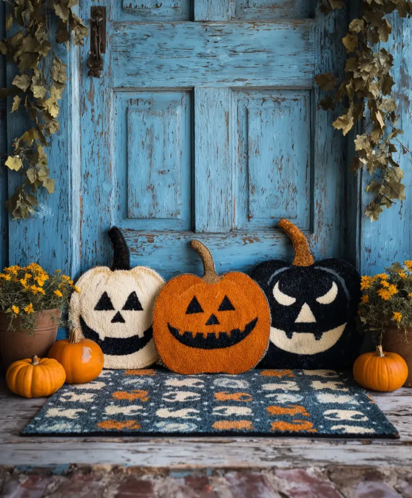 Upcycled or Hand-Painted Mats