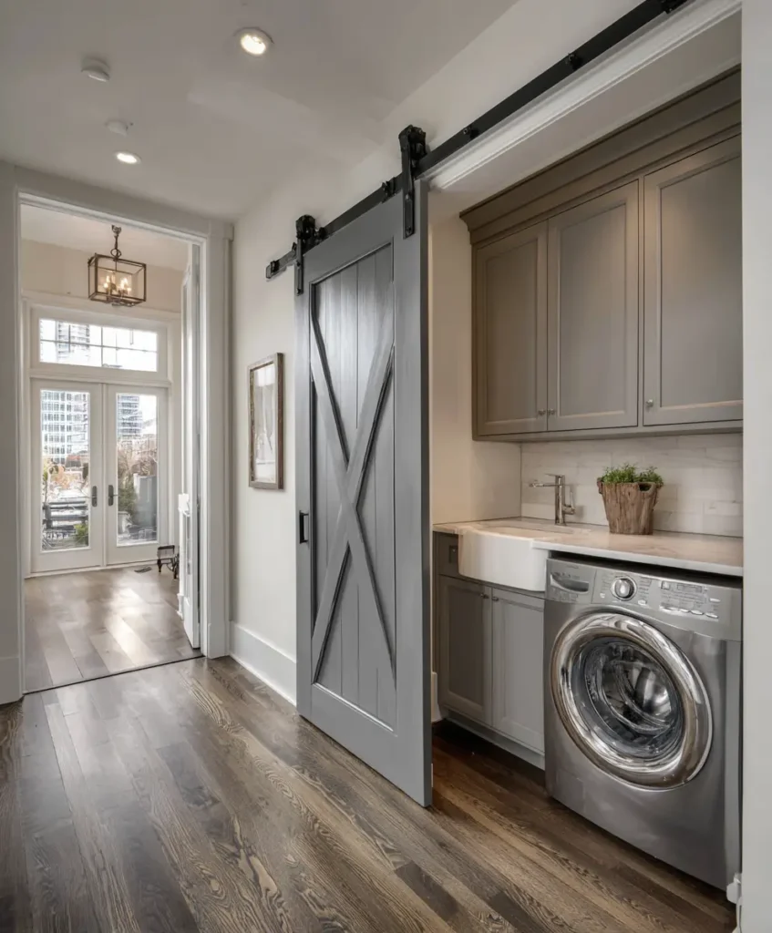 Use Sliding Barn Doors