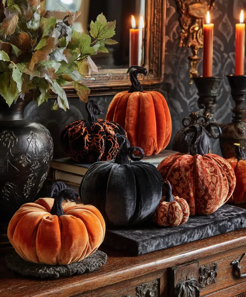 Velvet Pumpkins