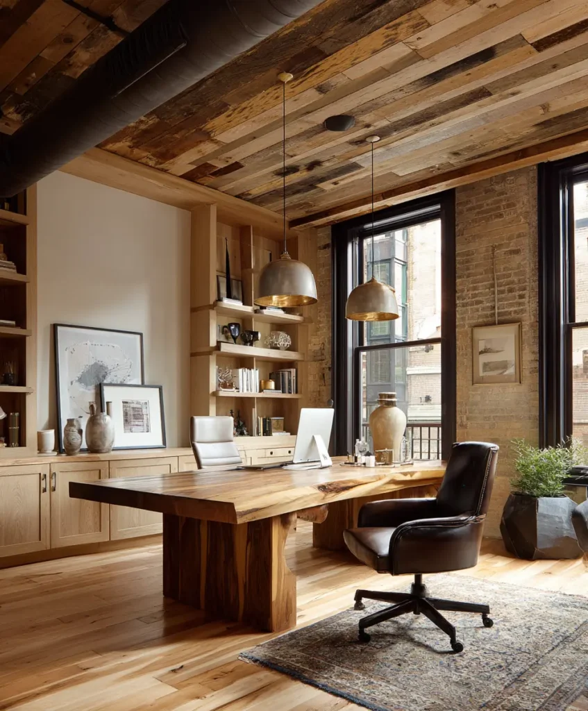 Warm Wood Accents