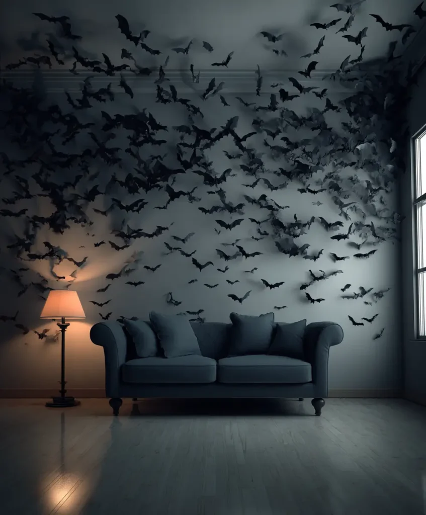 Bat Swarm Wall
