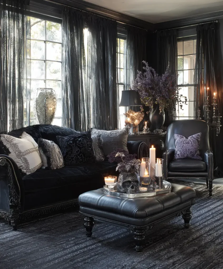 Black Lace Accents
