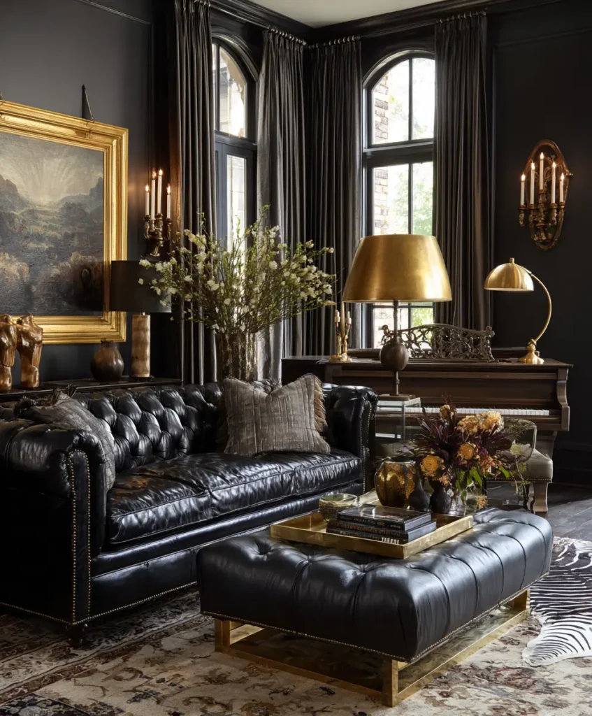 Black and Brass Elegance
