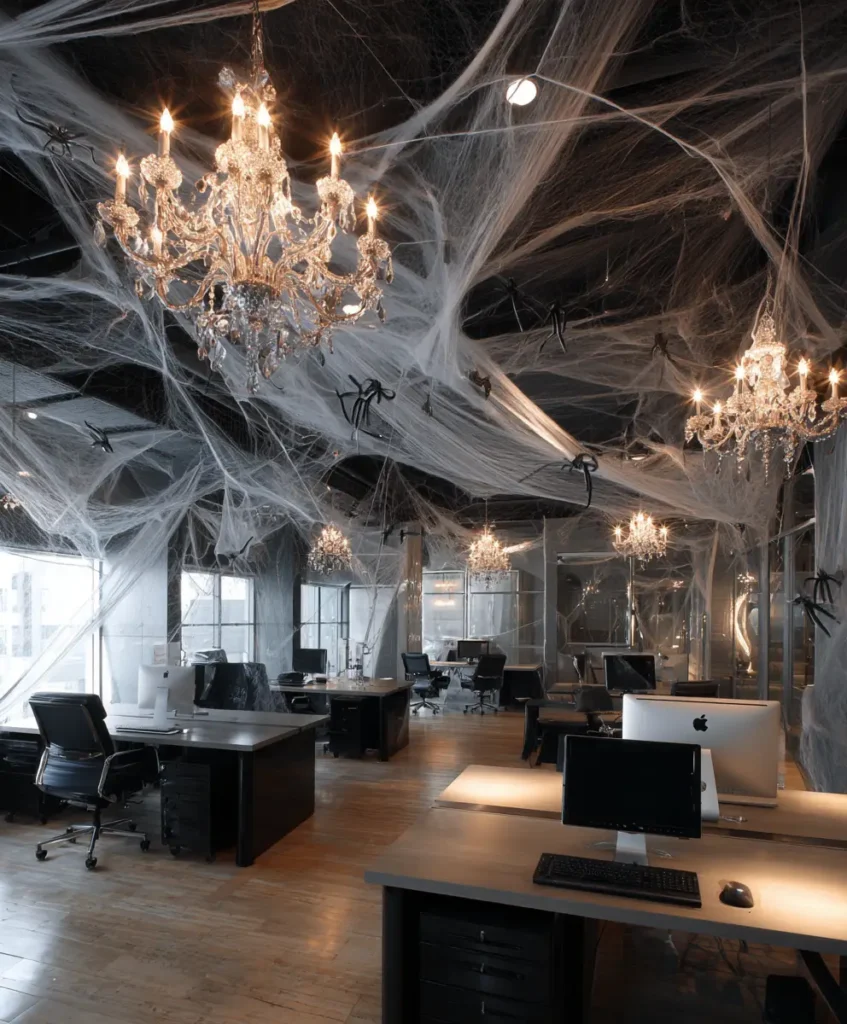 Ceiling Webs and Chandeliers