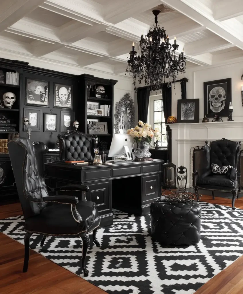 Chic Black-and-White Theme