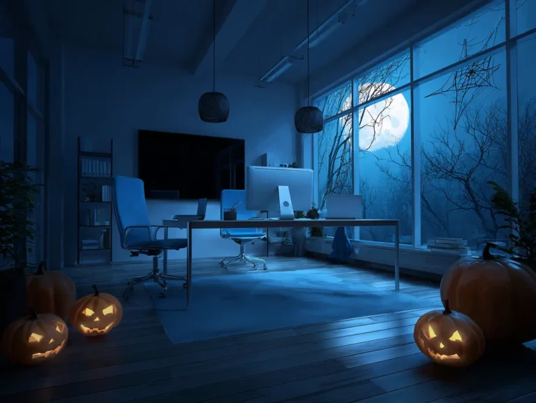 Creepy-Cool Halloween Office Backgrounds That Will Impress Your Coworkers