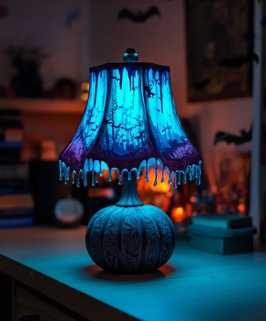 Eerie Desk Lamp Glow
