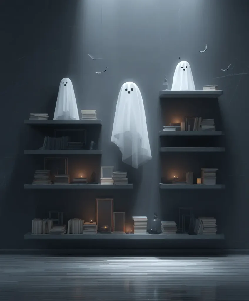Floating Ghost Shelves
