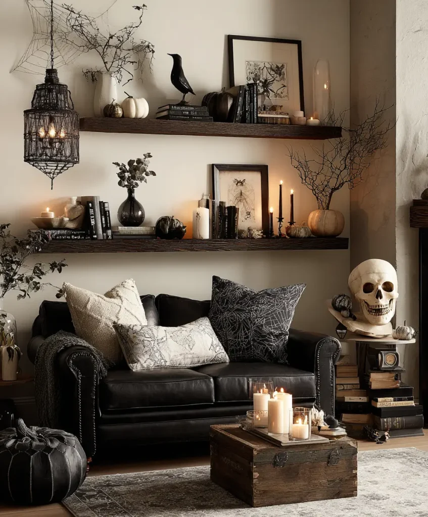 Floating Shelf Styling