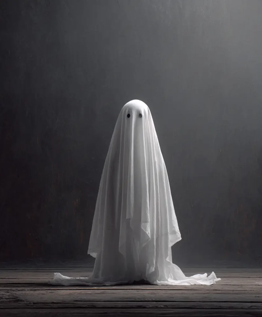 Ghost-Inspired Minimal Decor