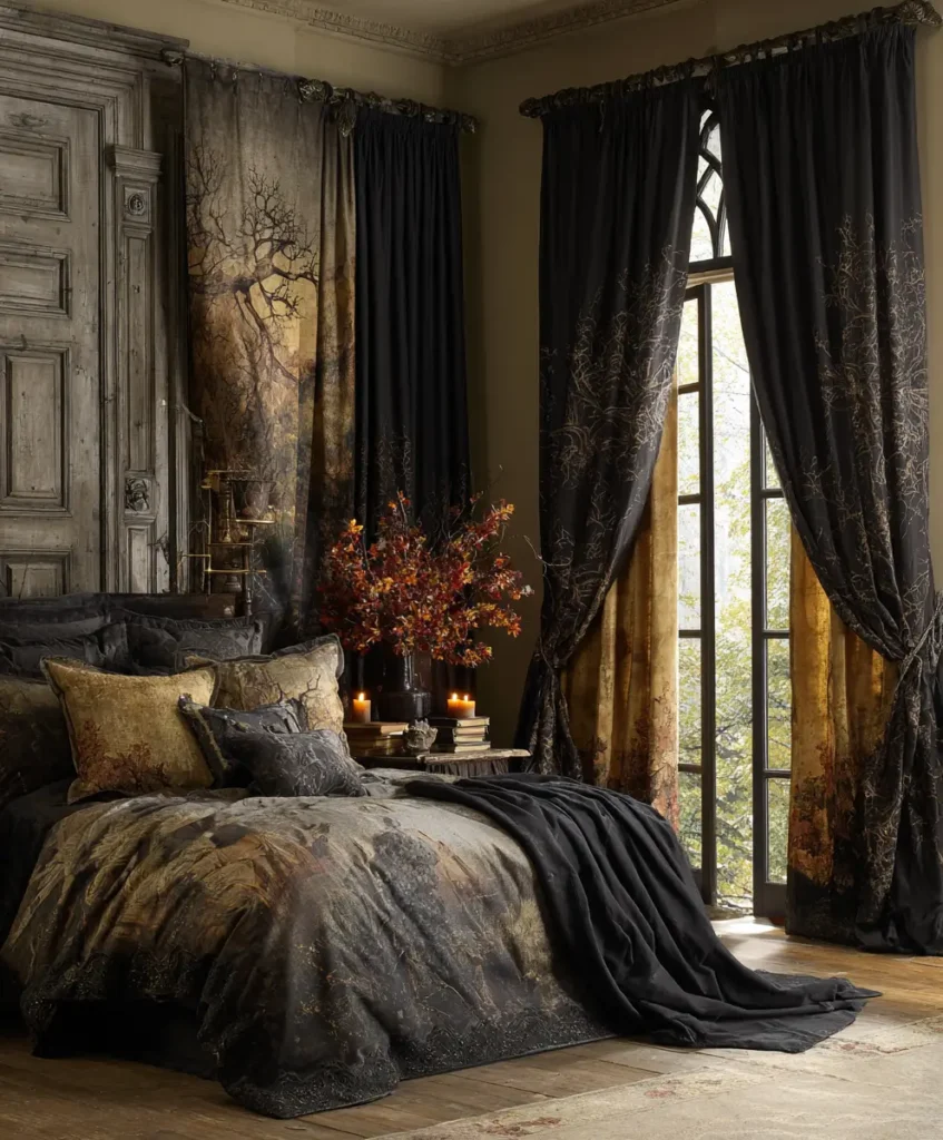 Layered Curtain Panels