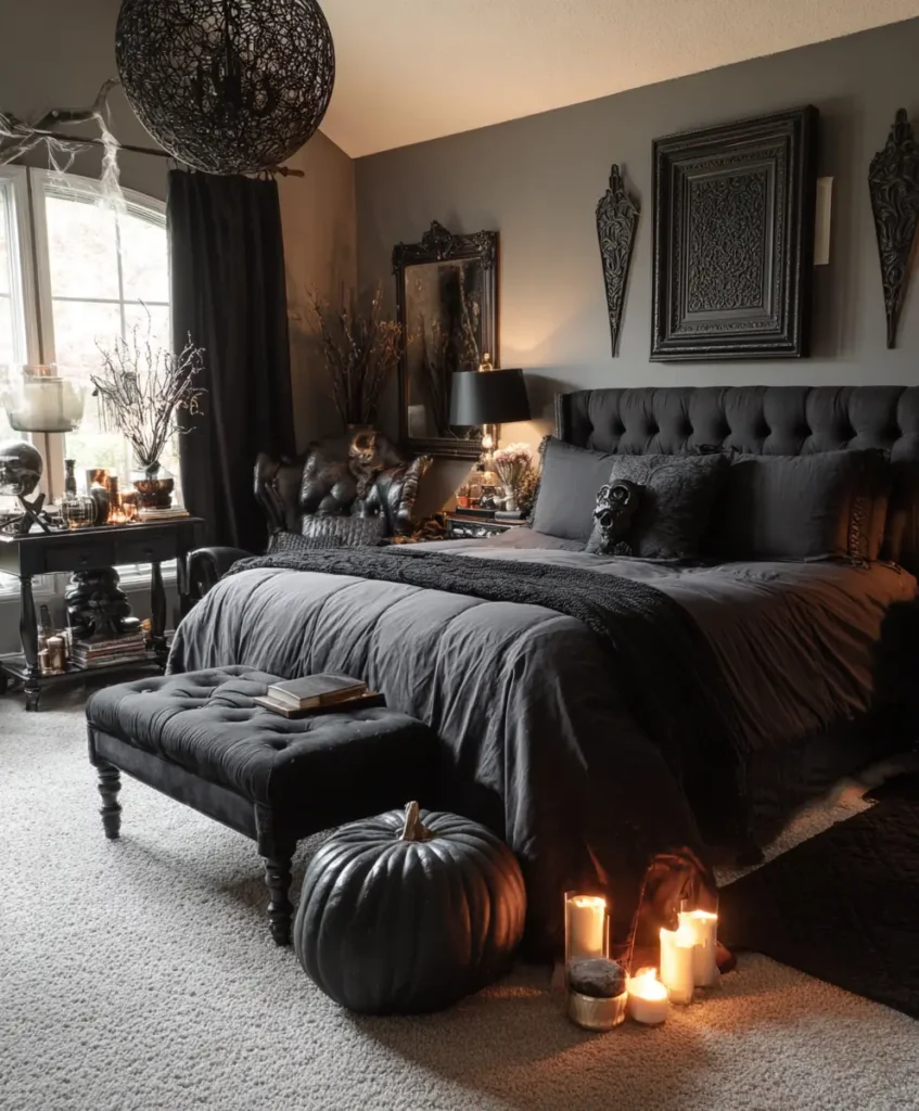 Matte Black Furniture Accents