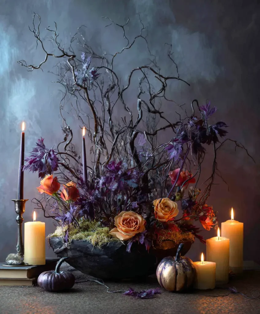 Midnight Forest-Inspired Arrangement