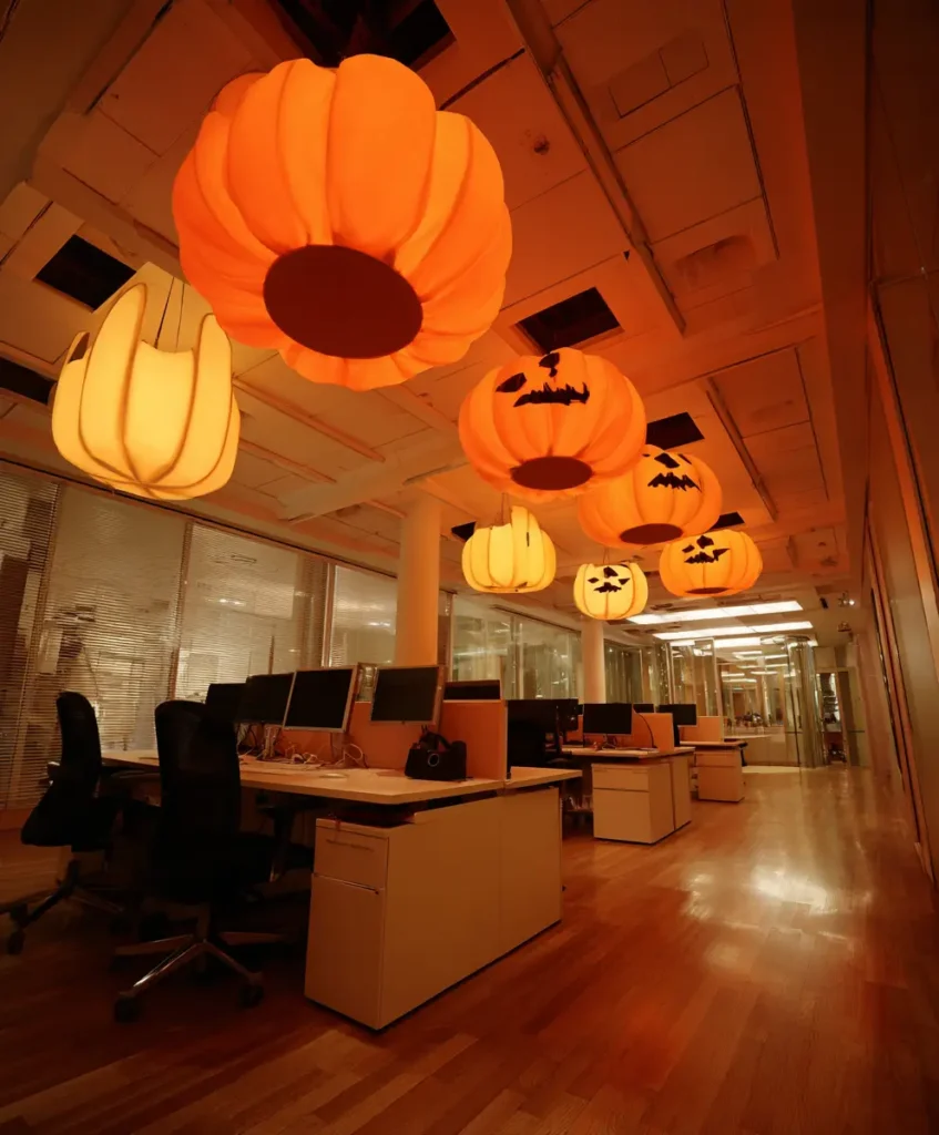 Pumpkin-Tinted Lighting