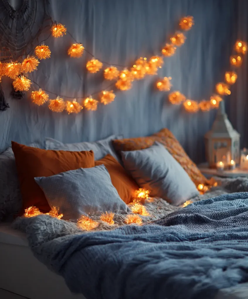 String Lights with Warm Glow