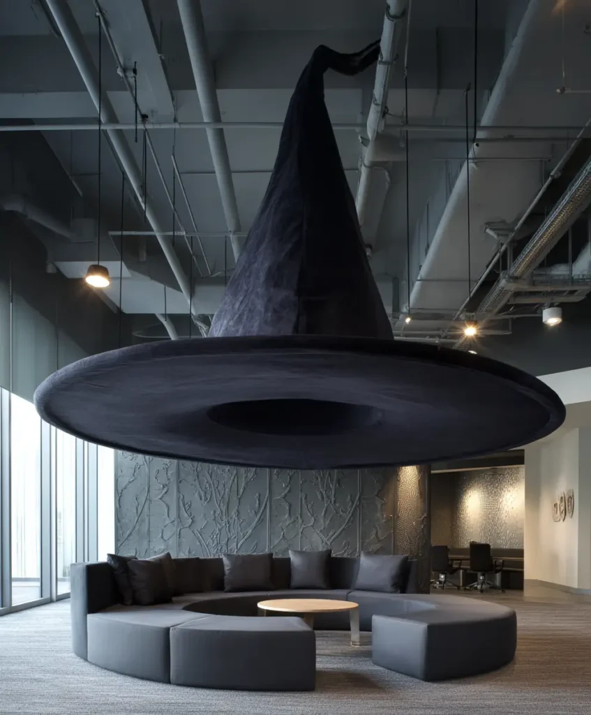 Witch Hat Ceiling Display